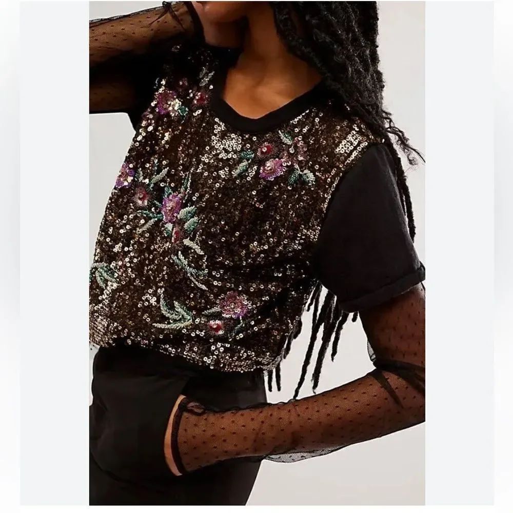 Free People A statement-making 2-in-1, this top will turn heads every wear. M